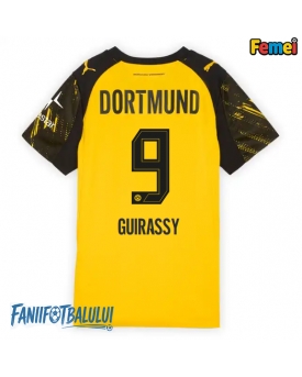 Borussia Dortmund Serhou Guirassy #9 Tricou Fotbal Replică 2025-26 Femei Acasa